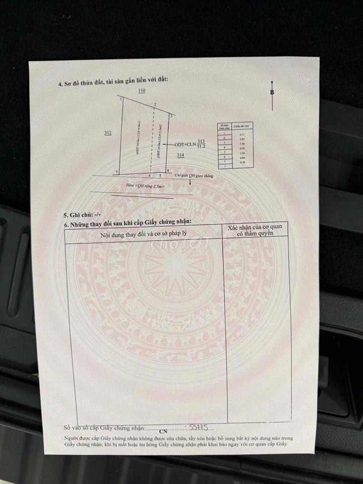 chính chủ cần bán đất hẻm