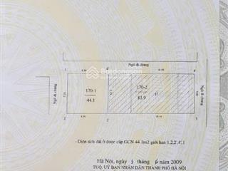 Siêu phẩm lô đất 45m tặng nhà c4 ô tô đỗ cửa tại phố nguyễn đổng chi, quận nam từ liêm