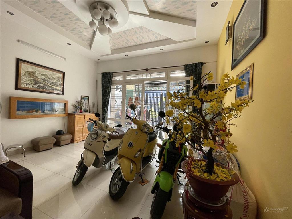 Bán nhà mặt tiền khu dân cư him lam ba tơ, 95m2, sổ sẵn, 4pn 5wc, 1 trệt 2 lầu+sth,phường bình đông