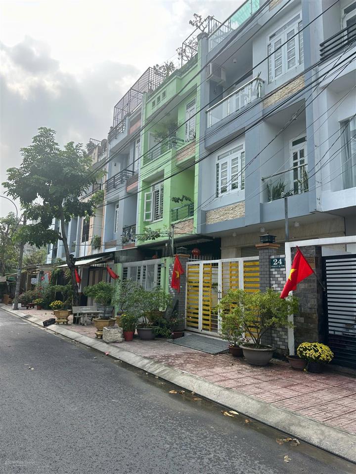 Cho thuê nhà nguyên căn, mặt tiền nội bộ kdc him lam ba tơ, 95m2, 1 trệt 2 lầu +sth, 4pn 5wc, p7q8