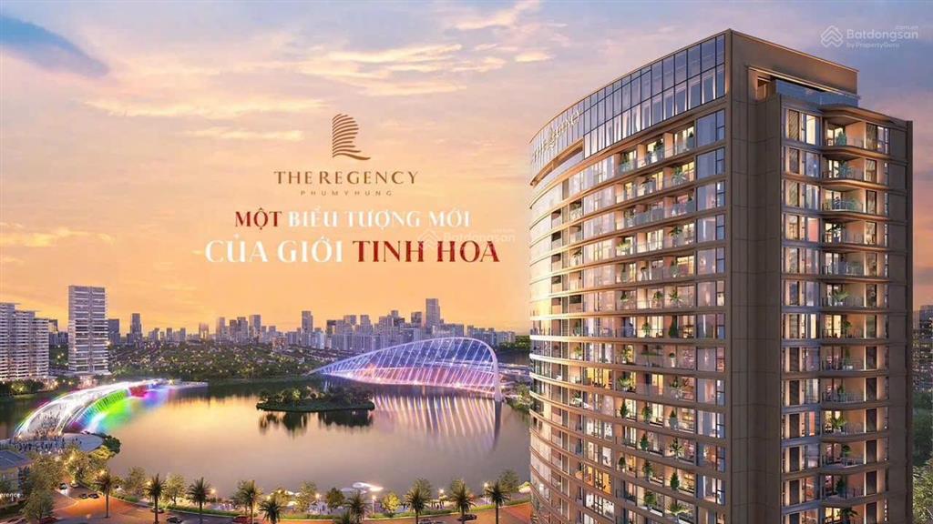 Bán căn hộ hạng sang the regency phú mỹ hưng, 21 tỷ, 124m2 (cạnh hồ bán nguyệt)