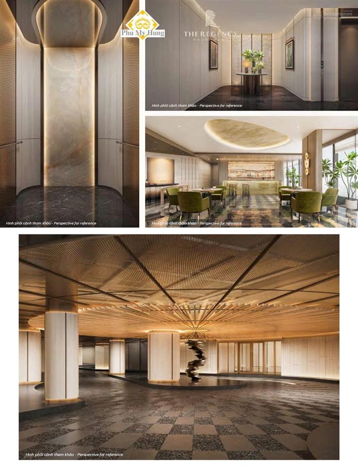 Bán căn hộ hạng sang the regency phú mỹ hưng, 21 tỷ, 124m2 (cạnh hồ bán nguyệt)