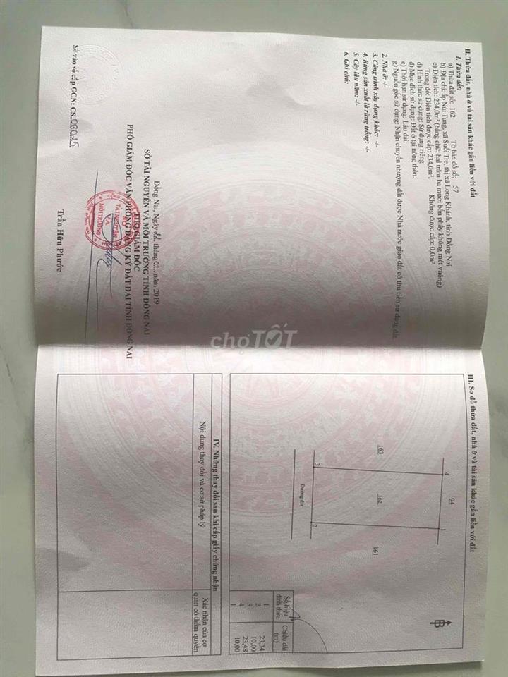 chính chủ bán