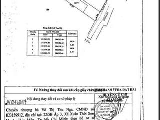 Chính chủ bán nhà riêng 304/1 nguyễn thị lắng, 3,3 tỷ, 211,4 m2, xã tân phú trung, huyện củ chi