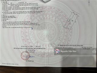 Giao bán đất thổ cư 218m² mặt tiền 6m hướng đông bắc ô tô vào tận đất