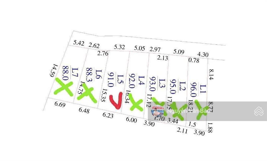 Duy nhất 1 lô 91m xuân sơn, trung giã giá nhỉnh 1 tỷ