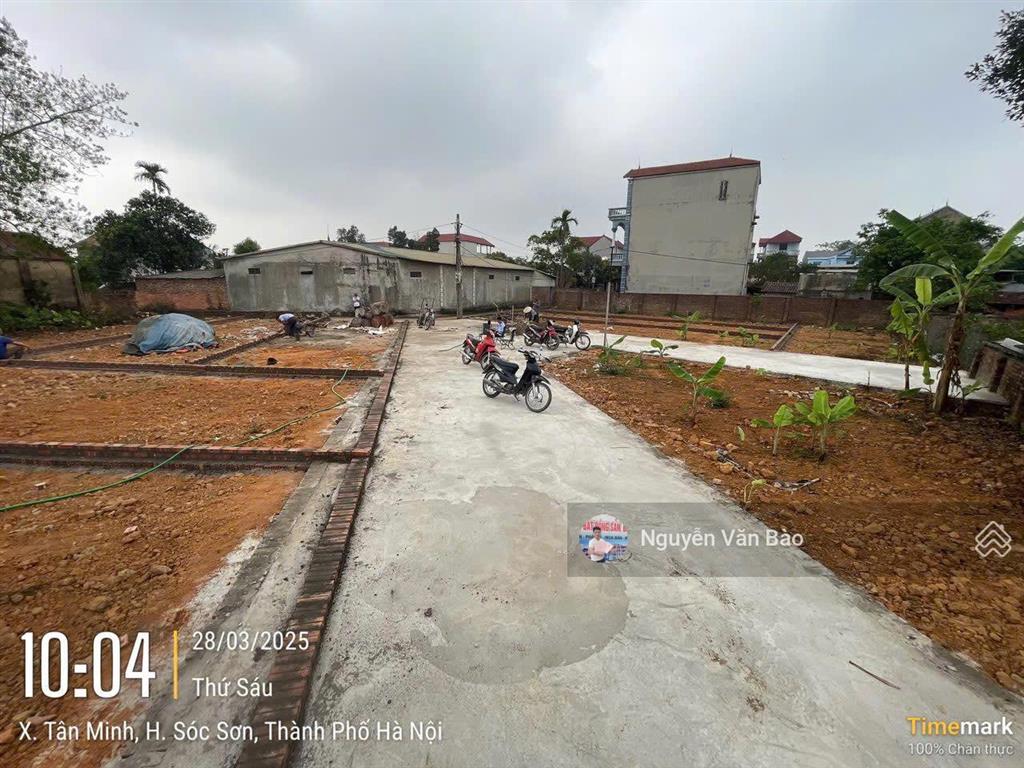 Chính chủ chuyển nhượng lô đất tại sơn đoài, tân minh, sóc sơn, hà nội