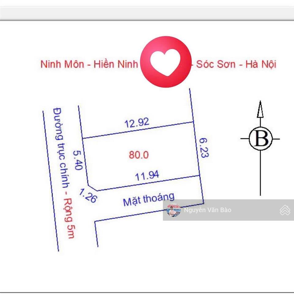 Siêu phẩm trục chính kinh doanh ninh môn, hiền ninh, sóc sơn