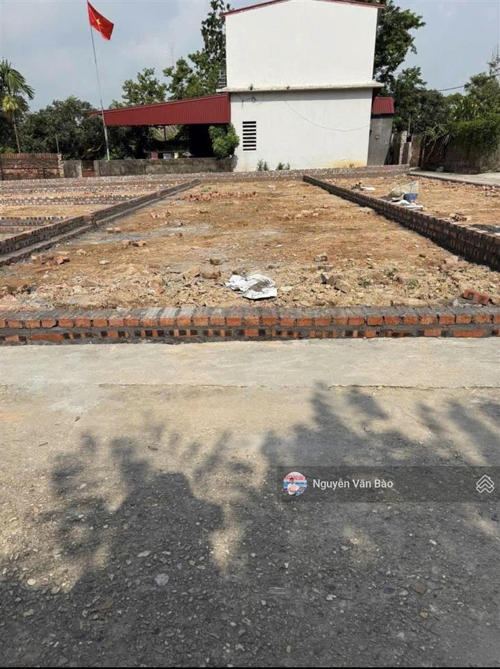 Chỉ hơn 1 tỷ xíu sở hữu ngay lô góc 2 mặt tiền gần chợ nỷ, trung giã, sóc sơn, hà nội