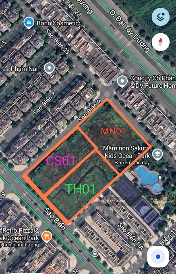 Chuyển nhượng quỹ đất xây trường liên cấp trong kđt ocean park 1, gia lâm. vị trí đẹp, giá đầu tư