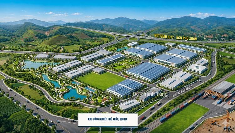 Chuyển nhượng 500ha đất trong kcn phú xuân, lào cai. pháp lý sạch, có bán lẻ từng lô từ 5000m2