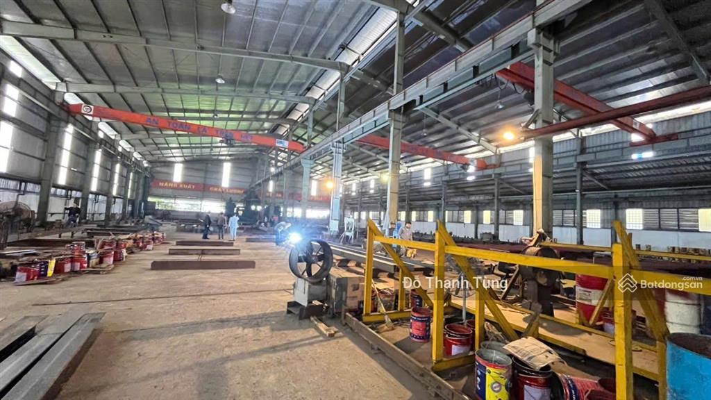 Chuyển nhượng nhà xưởng sản xuất kết cấu thép tại kcn bình xuyên, vĩnh phúc. sẵn nhân lực, máy móc