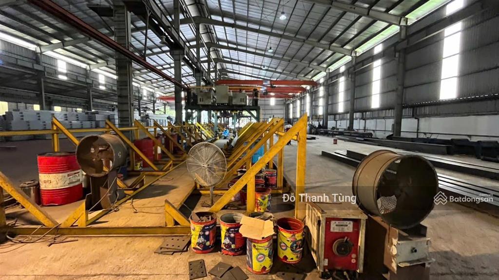 Chuyển nhượng nhà xưởng sản xuất kết cấu thép tại kcn bình xuyên, vĩnh phúc. sẵn nhân lực, máy móc