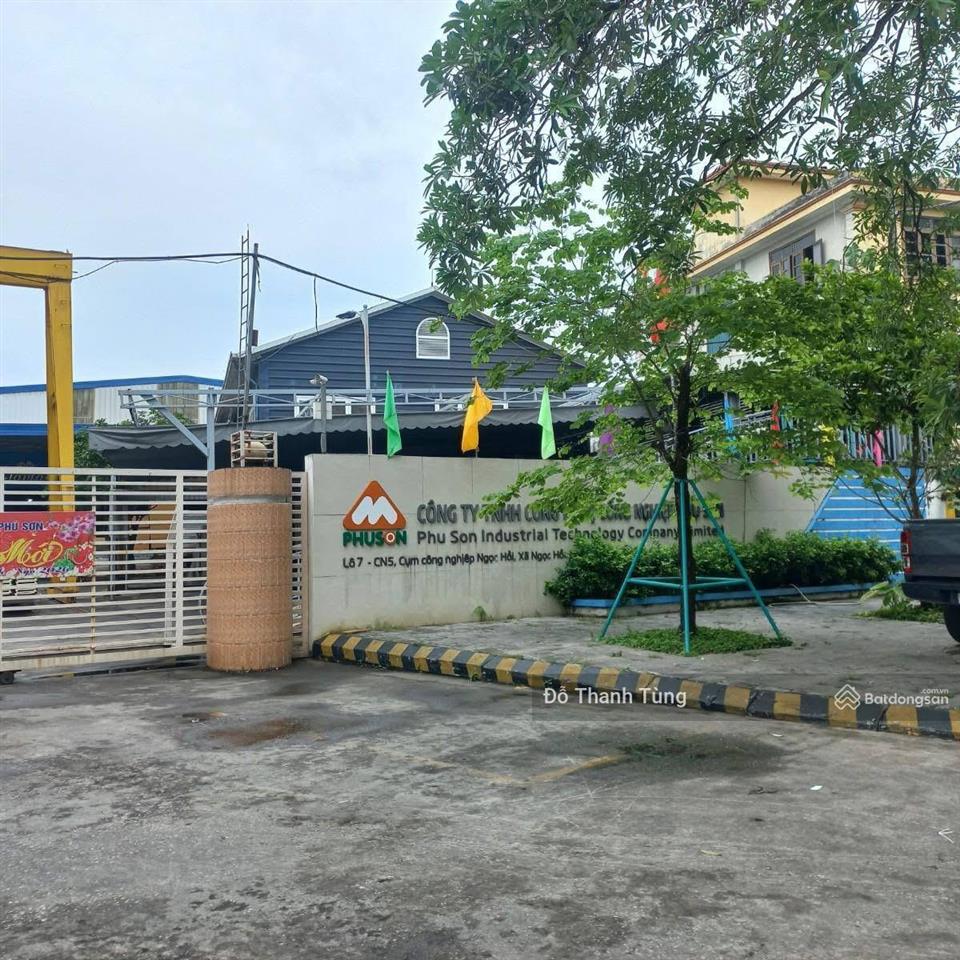 Chuyển nhượng lô đất nhà xưởng trong kcn ngọc hồi. diện tích lớn, hạ tầng đồng bộ. giá chào 95 tỷ