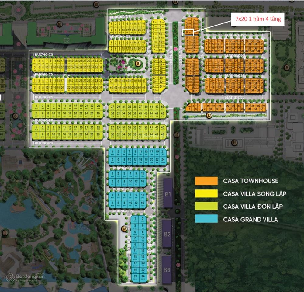 Cho thuê nhà phố căn góc blanca city  mặt tiền 50m, ngay cổng dự án  giá ưu đã