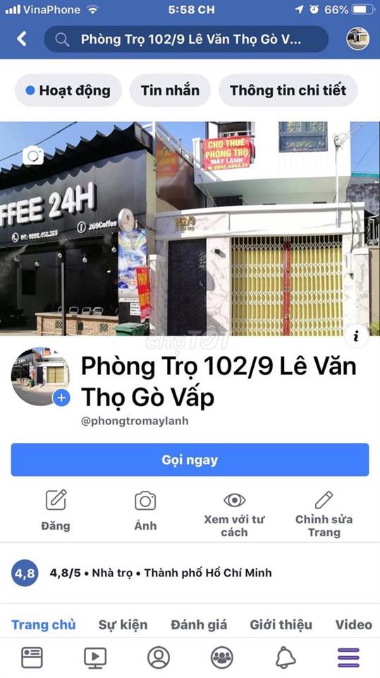 🎉 Gò Vấp.Cho thuê phòng MÁY LẠNH 🎉