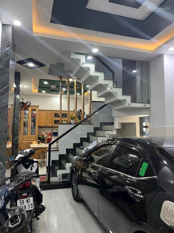 Bán nhà hẻm 8 m đường 26/3 nhà đẹp trệt 2 lầu dt 4*12 m giá 6 tỷ 450