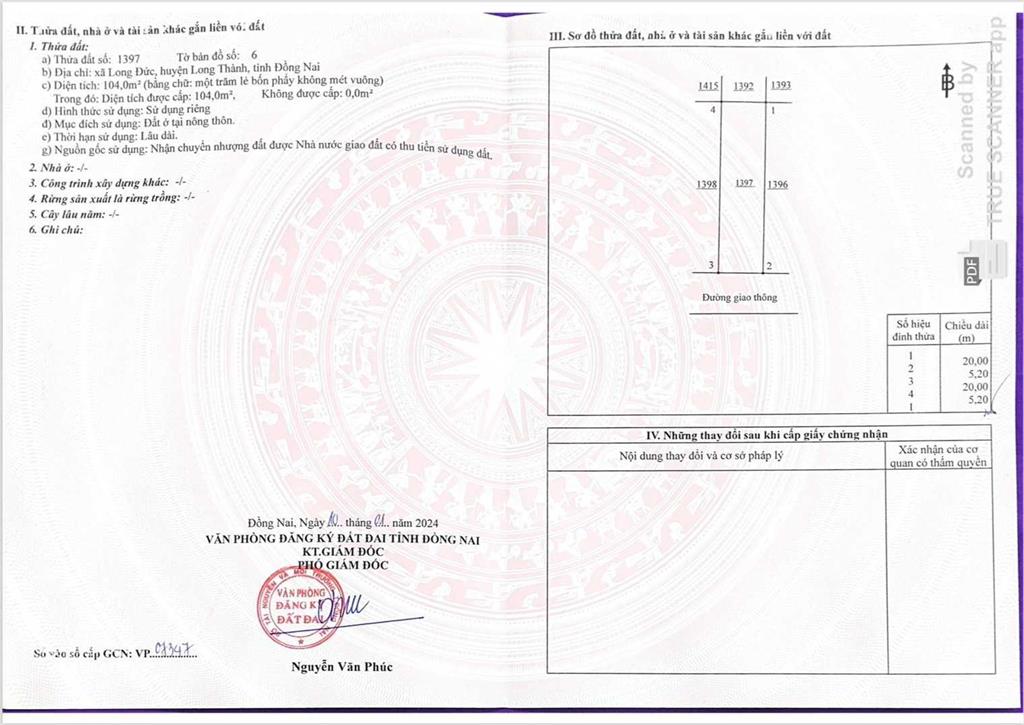 Gem sky world long đức long thành 5,2x20m đối diện công viên giá 1,9 tỷ hướng tây bán lỗ 600triệu