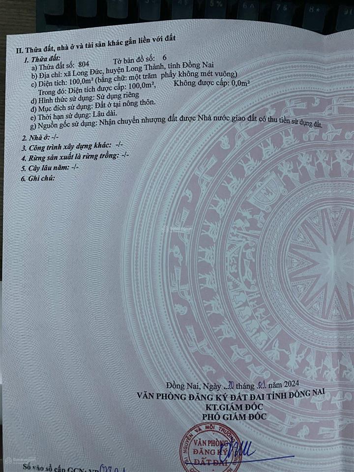 Gem sky world long đức long thành 5,2x20m đối diện công viên giá 1,9 tỷ hướng tây bán lỗ 600triệu