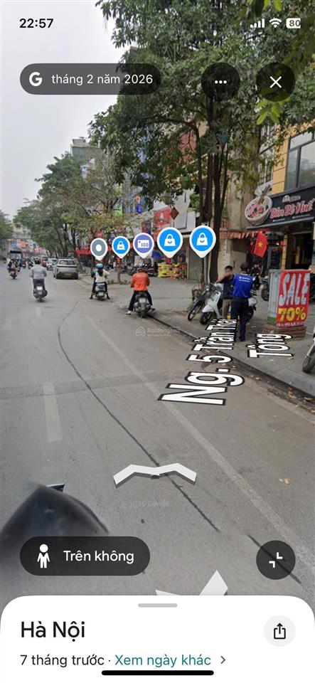 Mặt phố trần thái tông kinh doanh, dòng tiền, diện tích 30m2, 4 tầng, 24 tỷ có thương lượng