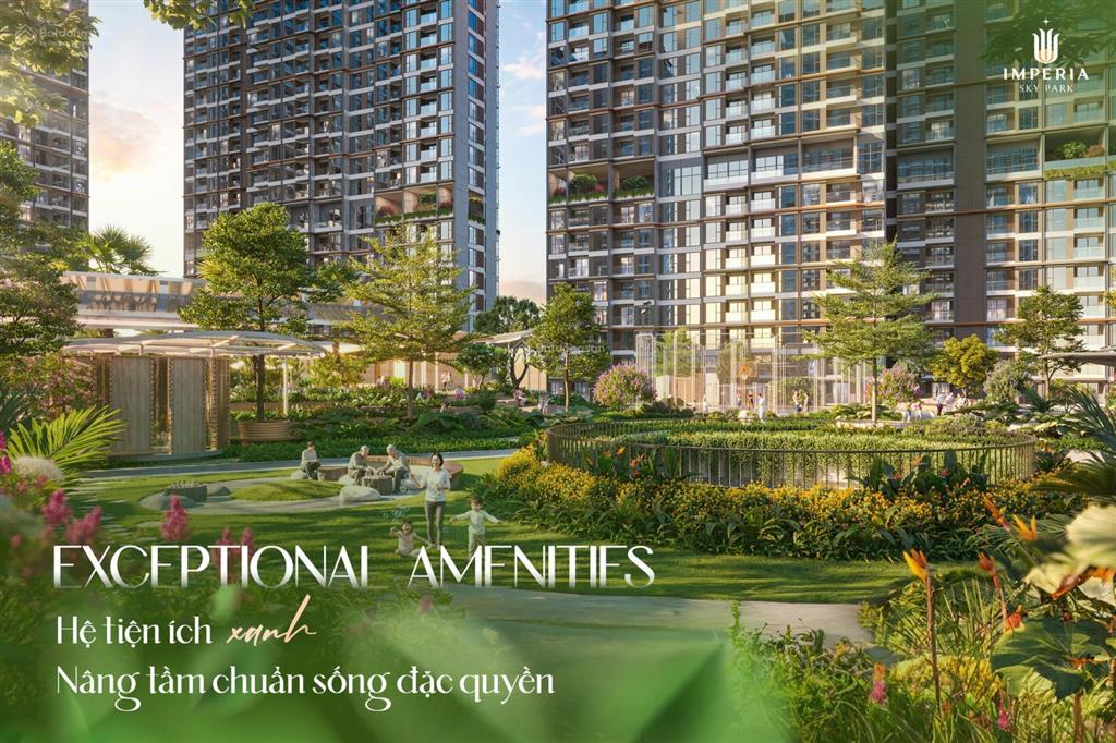 Chỉ 5,08 tỷ sở hữu căn hộ 2pn 69,35 m2 tại imperia sky park, mở bán đợt đầu mặt đại lộ thăng long