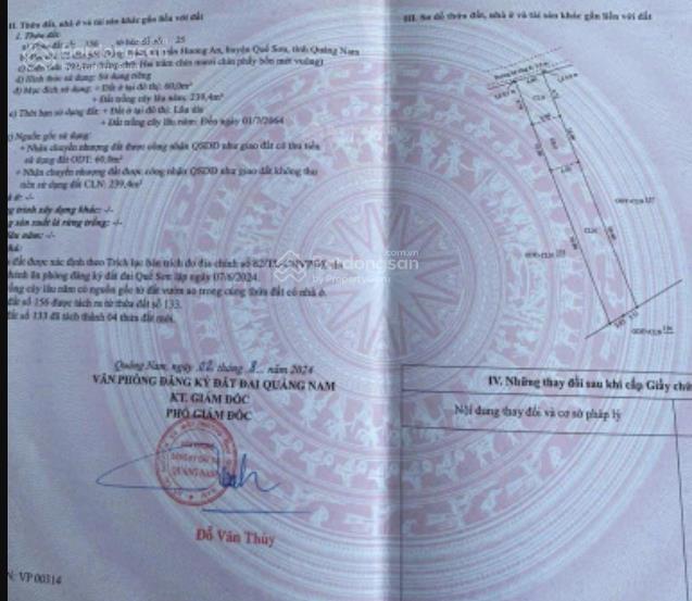 Chính chủ cần bán lô thị trấn hương an, diện tích lớn giá chỉ 580 triệu/ lô  0911 190 ***