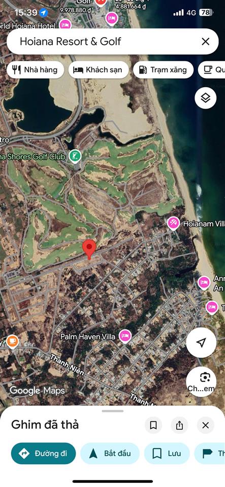 Bán đất liền kề đối diện sân golf hoiana trục chính thông xún biển  0911 190 ***
