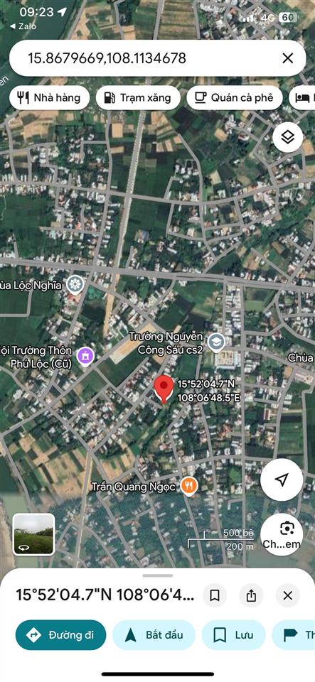 Chào bán lô đại an gần thị trấn ái nghĩa chỉ 420 triệu  0911 190 ***