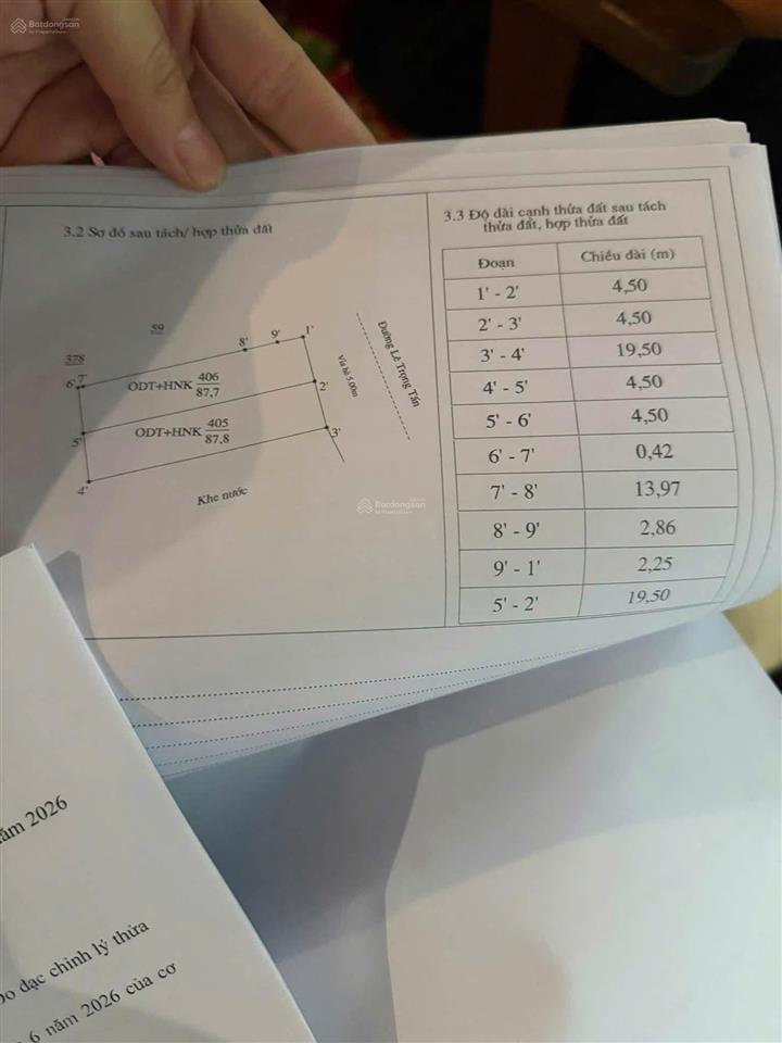 Chào bán 2 lô đất mặt tiền đường 10m5 lê trọng tấn, an khê, đà nẵng giá chỉ 4,15 tỷ  0911 190 ***