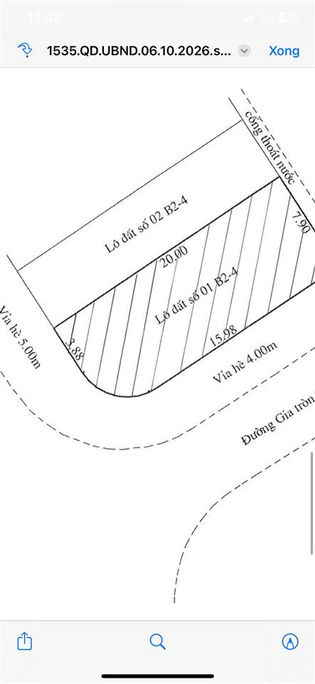 Bán lô góc đường 10,5m huỳnh tấn phát giao đường gia tròn 2  0911 190 ***