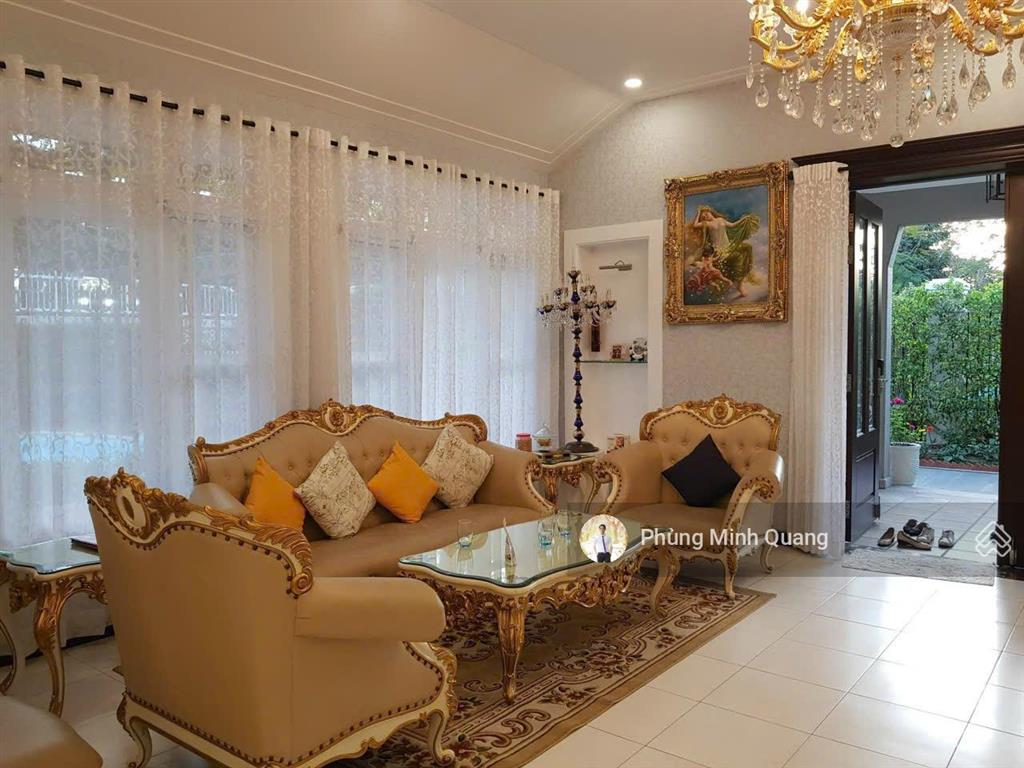 Chỉ 170tr/m2! bán biệt thự hồ bơi sân vườn khu villa mùa xuân thủ thiêm thạnh mỹ lợi q2 cn 550m2
