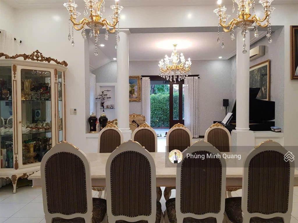 Chỉ 170tr/m2! bán biệt thự hồ bơi sân vườn khu villa mùa xuân thủ thiêm thạnh mỹ lợi q2 cn 550m2