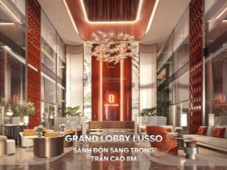 Bán căn hộ lusso sài gòn, thanh toán 11% chỉ 300 triệu sở hữu, mặt đường 60m, metro trước nhà