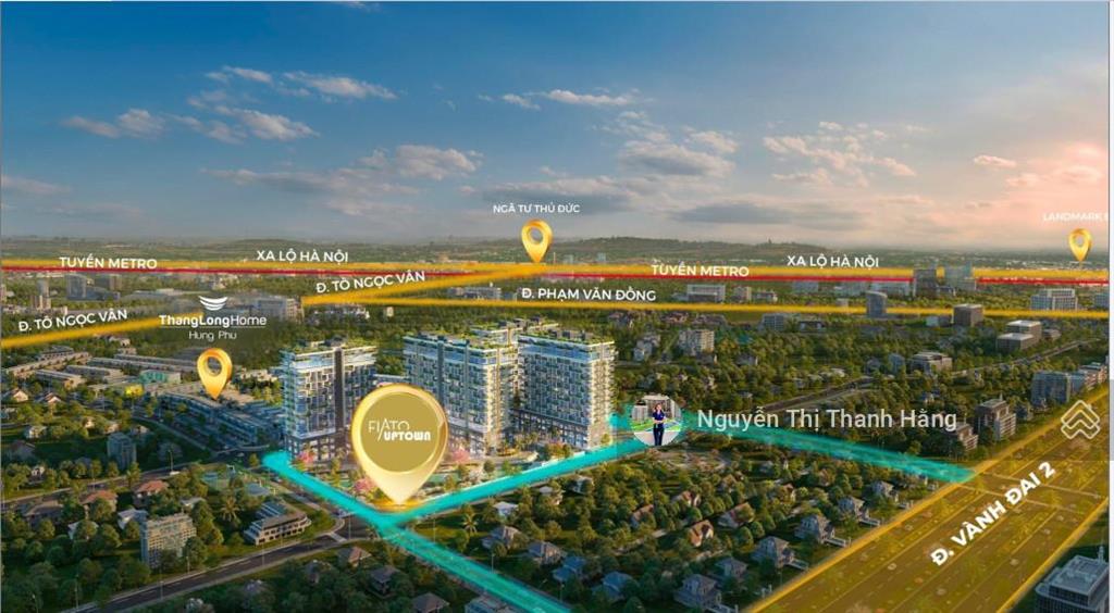 Căn hộ 2pn thủ đức vốn 30% sở hữu, liền kề đường phạm văn đồng, sân bay 20 p, 10p về gigamall
