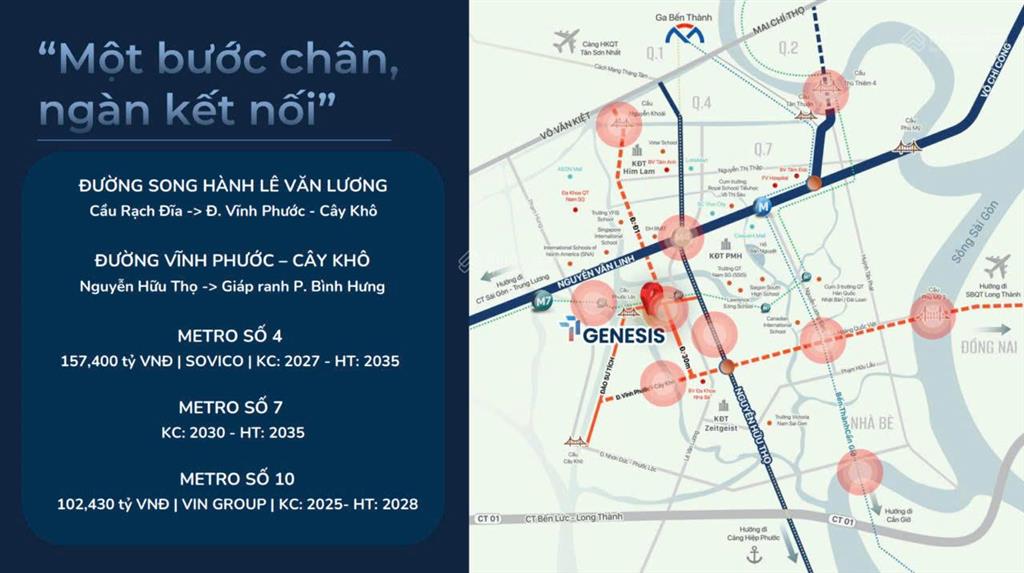 Mở bán căn hộ tt genesis thanh toán trải dài 3 năm về quận 1 20 phút vị trí view sông thoáng mát