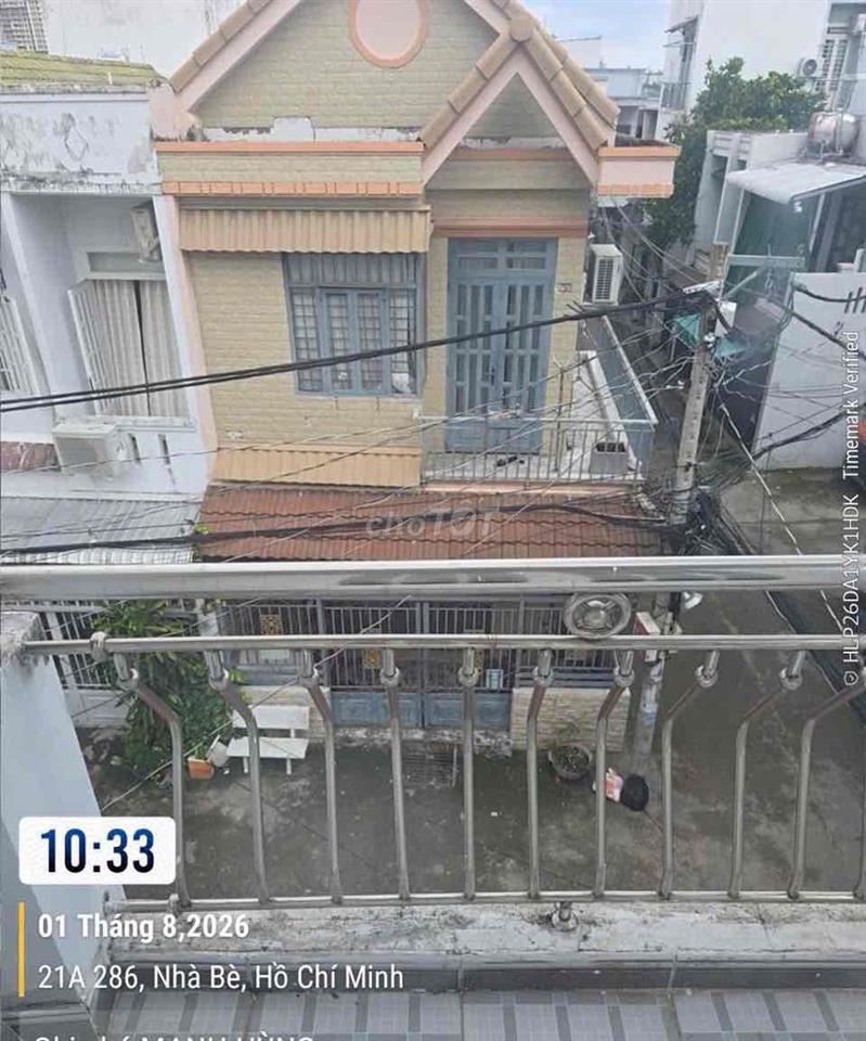bán nhà góc 2 mt hẻm 1886 huỳnh tấn phát nhà bè