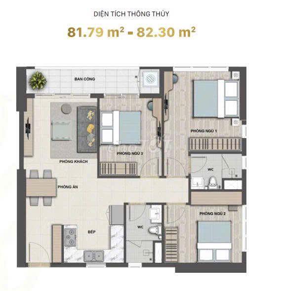 Chính chủ cần bán căn hộ Victoria Village đường Trương Văn Bang