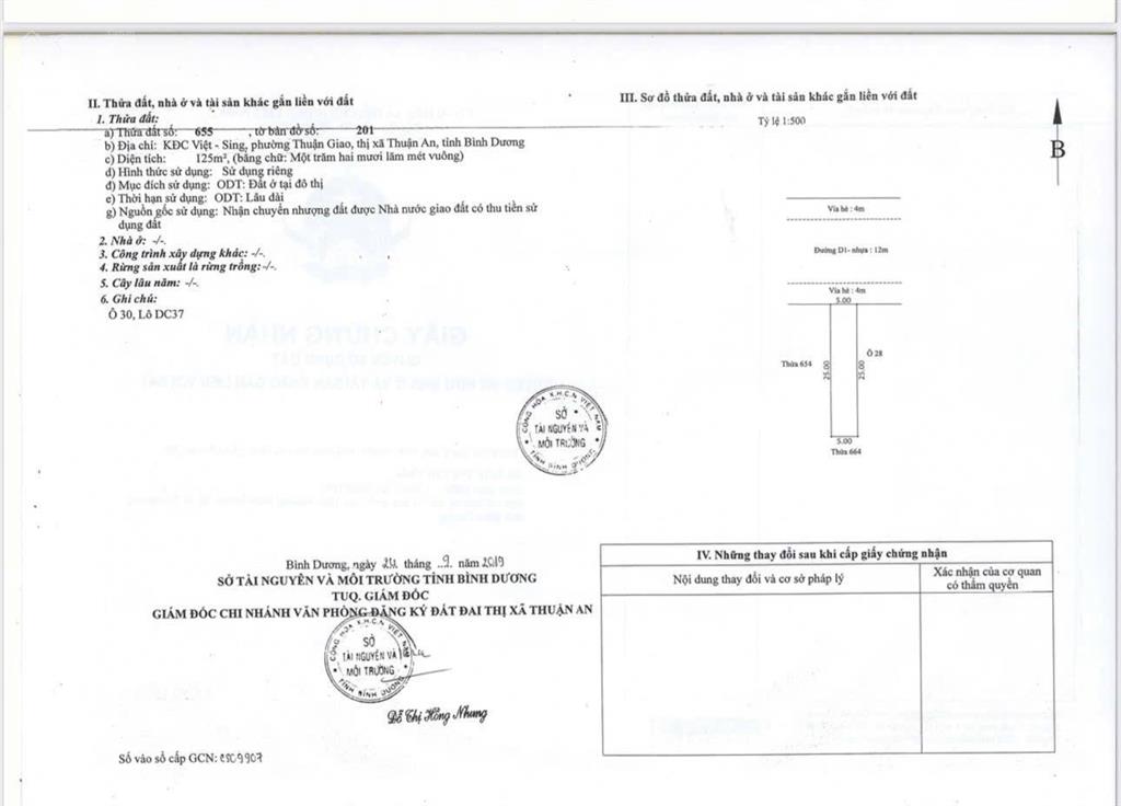 Chủ ngợp, đất d1 kdc việt sing, giá 5,6tỷ thu về. bán gấp trong ngày. trực tiếp chủ. không qua ai.