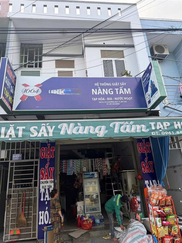 Hạ sốc 1 tỷ  chủ kẹt tiền bán gấp nhà lầu trệt + 6 phòng trọ kdc việt sing. 0366 236 ***