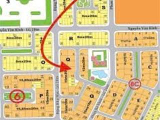 Bán đất nền dự án huy hoàng lô q12. phường thạnh mỹ lợi ( củ) nay .p cát lái tp. hcm. 289.2m2.