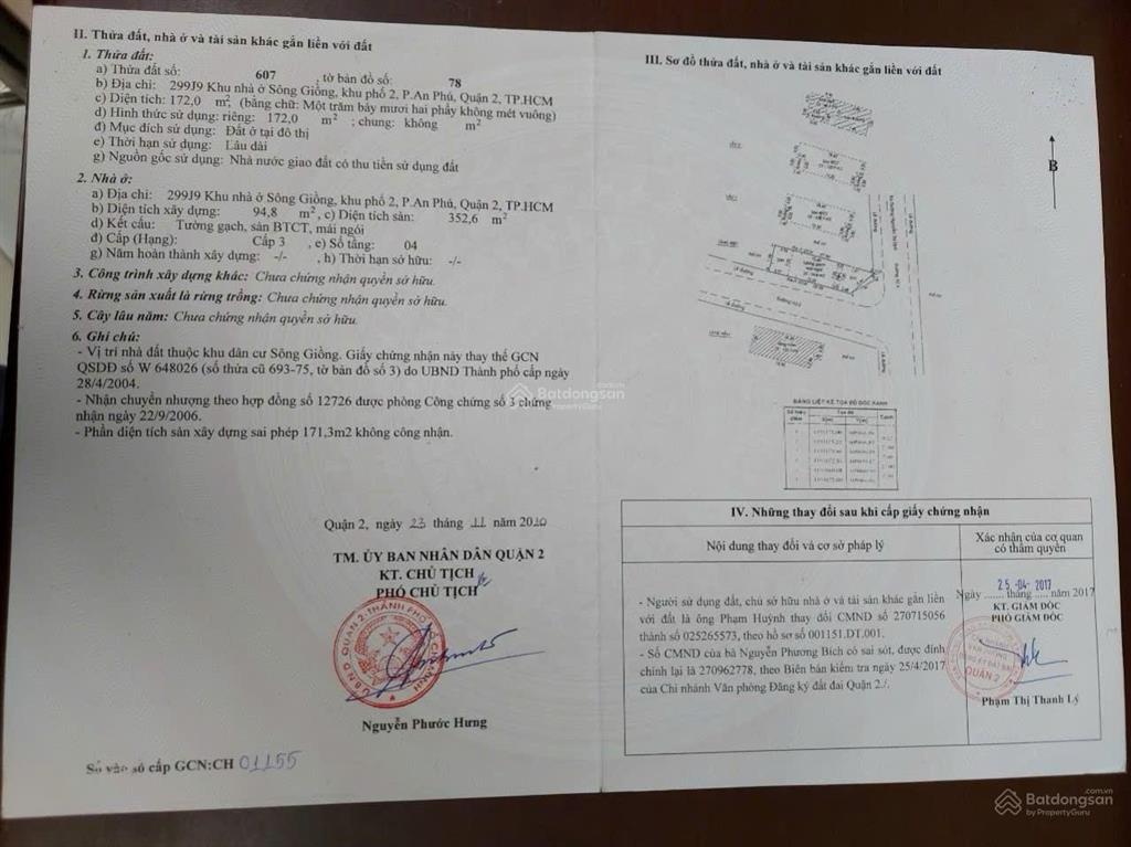 Bán siêu phẩm nhà góc 2 mặt tiền kdc sông giồng ông tố phường an phú cũ (p. bình bình trưng tphcm)