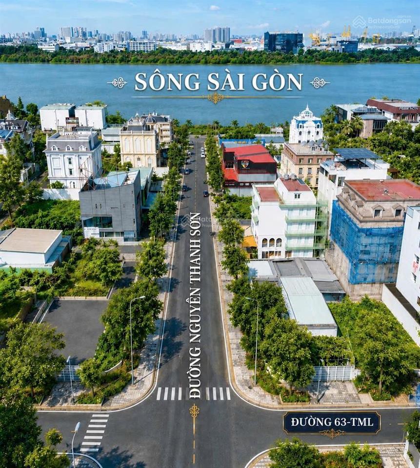 Bán sản phẩm hiếm dinh thự ven sông thạnh mỹ lợi tp thủ đức cũ