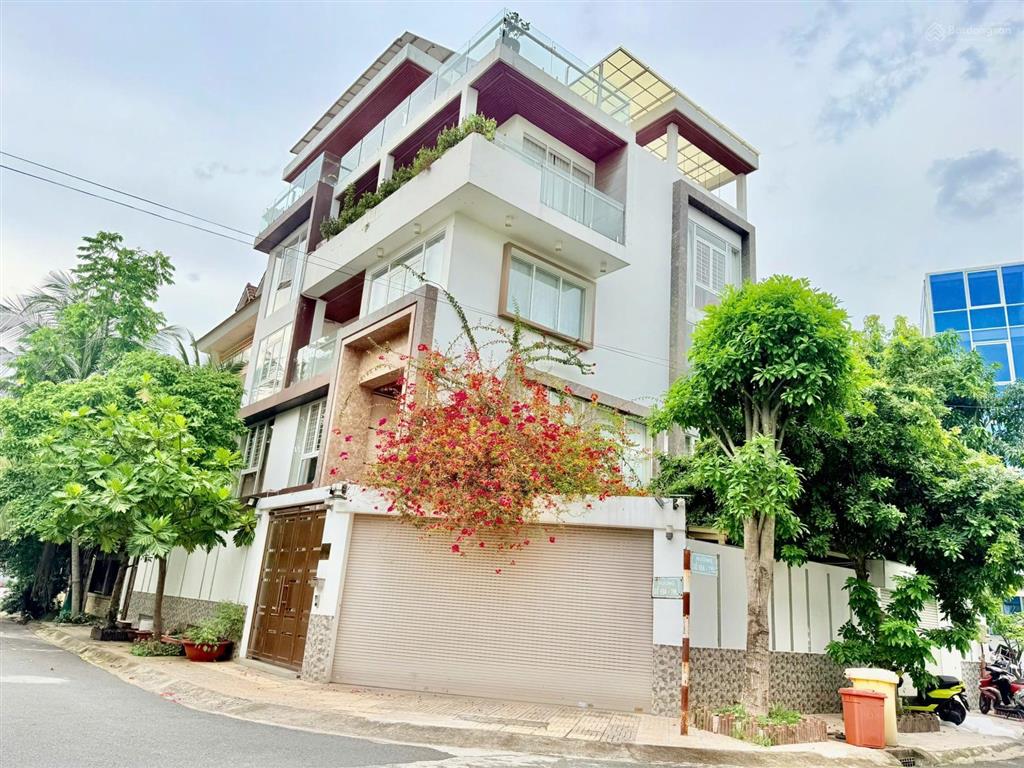 Bán villa dinh thự biệt thự góc 2 mặt tiền 69a huy hoàng phường thạnh mỹ lợi tp thủ đức tp hcm