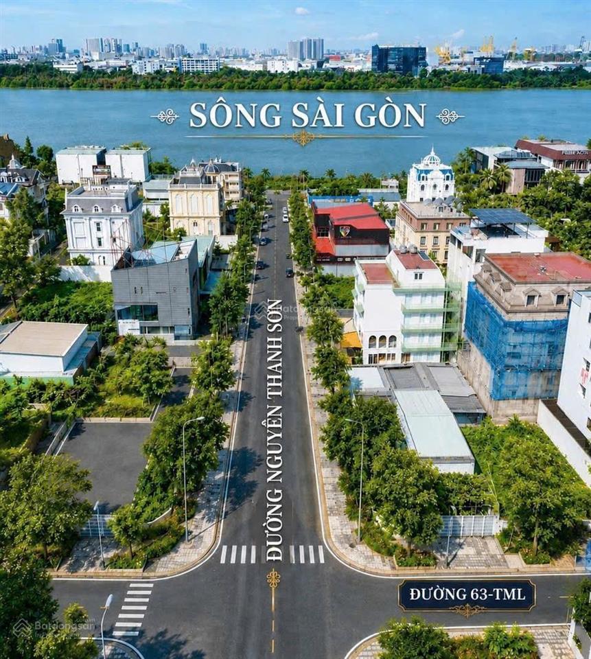 Bán villa dinh thự biệt thự góc 2 mặt tiền 69a huy hoàng phường thạnh mỹ lợi tp thủ đức tp hcm