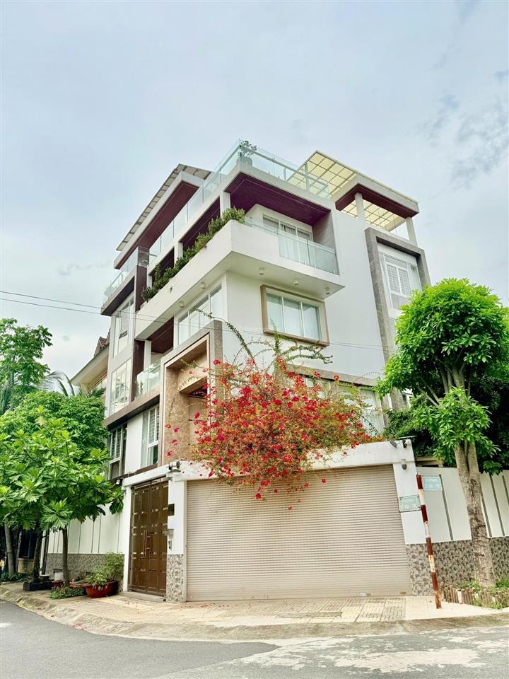 Bán villa dinh thự biệt thự góc 2 mặt tiền 69a huy hoàng phường thạnh mỹ lợi tp thủ đức tp hcm