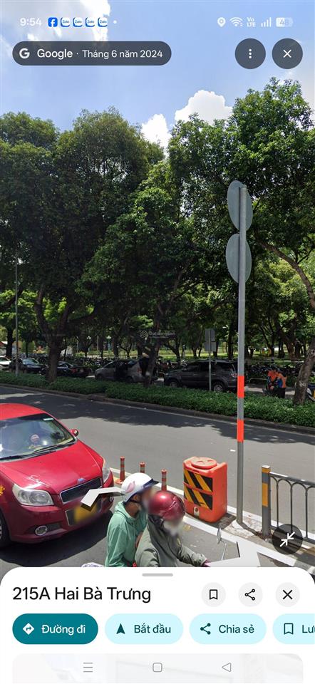 Bán tòa nhà văn phòng tại 215a & 215b, hai bà trưng, 192 tỷ, 176m2 siêu hot