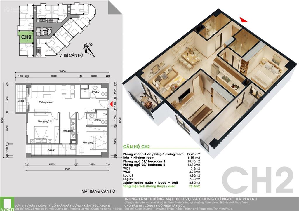 Bán suất ngoại giao 01 căn hiếm có tại ngọc hà plaza phúc yên giá hấp dẫn căn đẹp