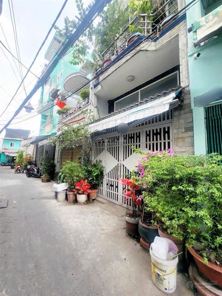 Bán nhà 4 tầng hẻm đẹp 4m âu dương lân, phường 3, quận 8