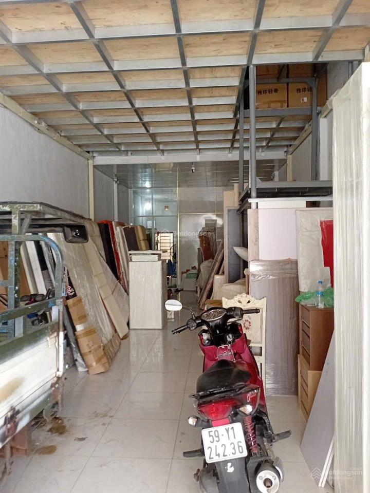 Cho thuê nhà 4,5x20m có 1 trệt 1 lầu trống suốt  làm kho xưởng gia công