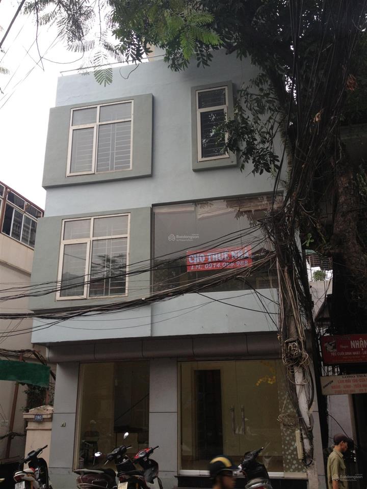 Chính chủ cho thuê cả nhà mặt phố hoàng hoa thám để làm cửa hàng, văn phòng hoặc để ở